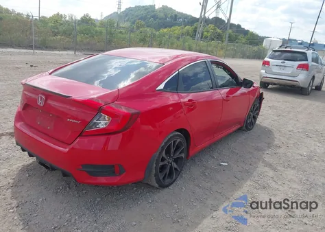 2020 Honda Civic Sport z USA, uszkodzony, nr VIN 2HGFC2F83LH561966
